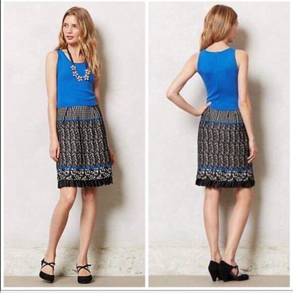 Anthropologie Girls From Savoy Women's Tiered Arden Dress - Size Medium - Chic - Picture 1 of 9